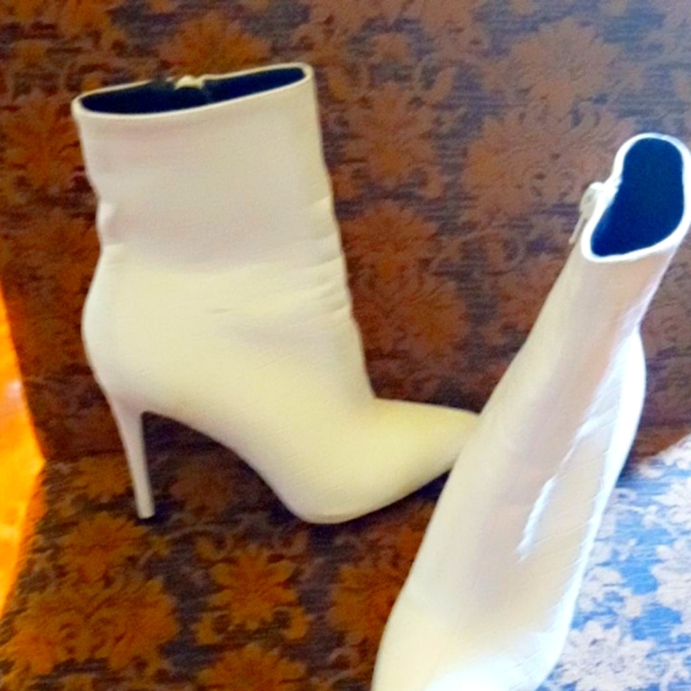 White Booties